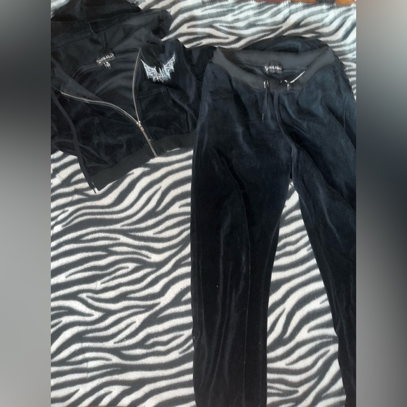 DOLLSKILL Bat print hoodie joggers set - Picture 5 of 6